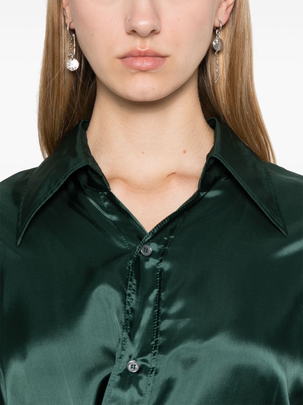 single stitch-logo shirt - 5