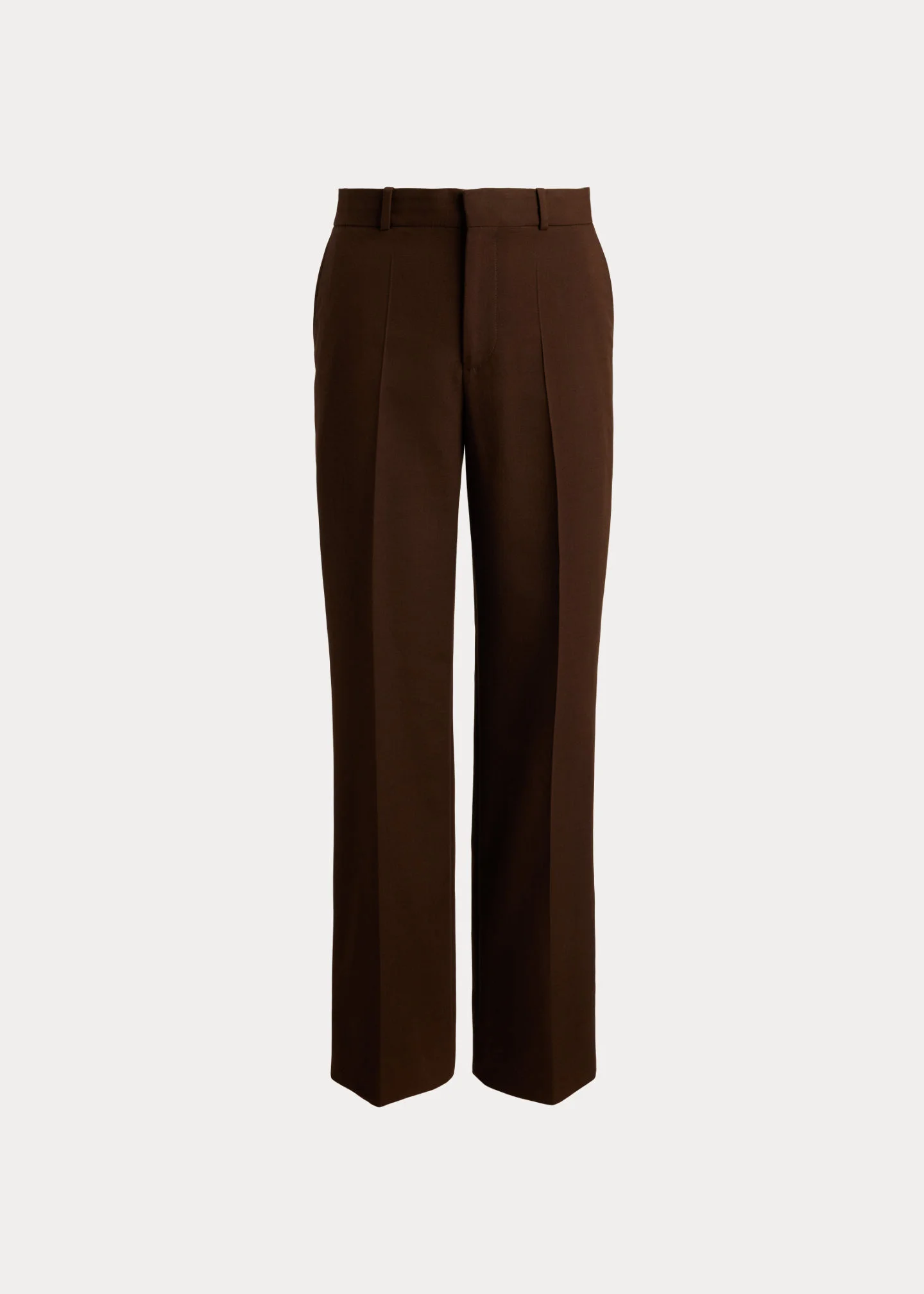 Cotton-Wool Twill Relaxed Straight Pant - 1