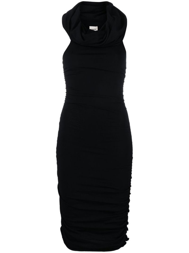 Aerica ruched midi dress - 1