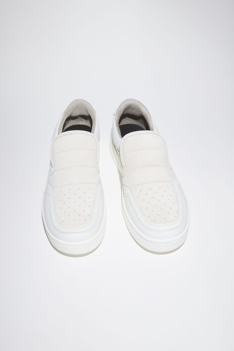 Acne Studios Slip-on sneakers - Multi White outlook