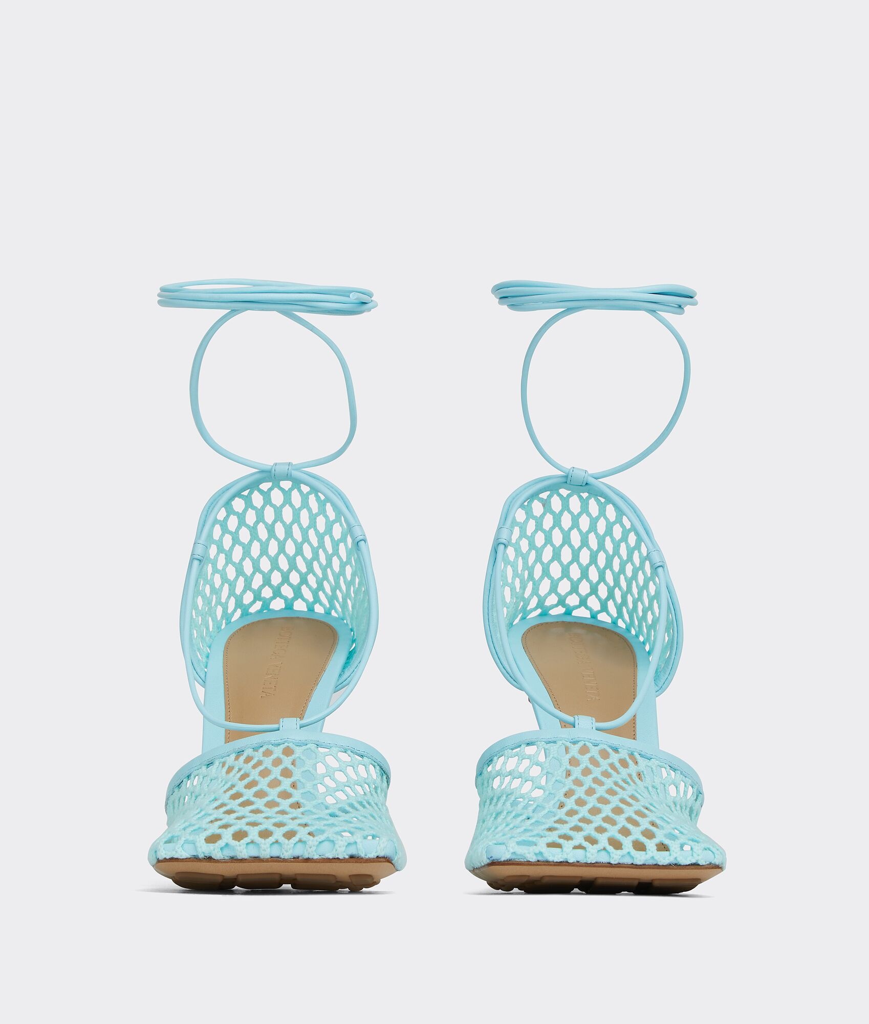 stretch lace-up sandal - 2