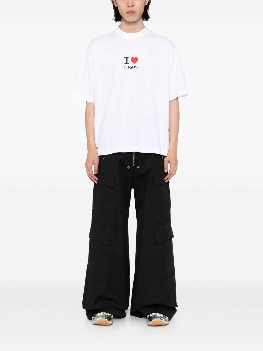 I Love Logos-print T-shirt - 2
