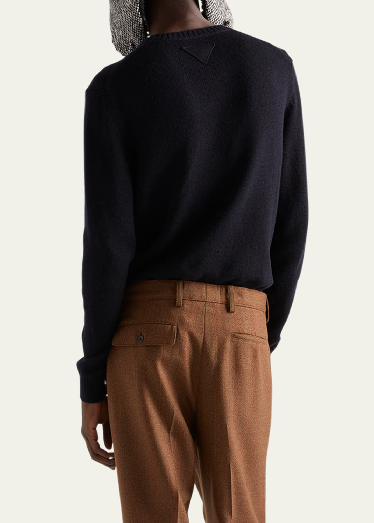 Men's Cashmere Knit Crewneck Sweater - 3