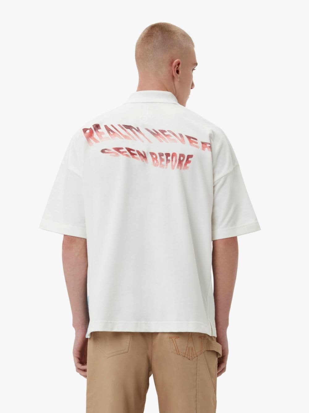 POL ANGLADA SHORT SLEEVE POLO TOP - 3
