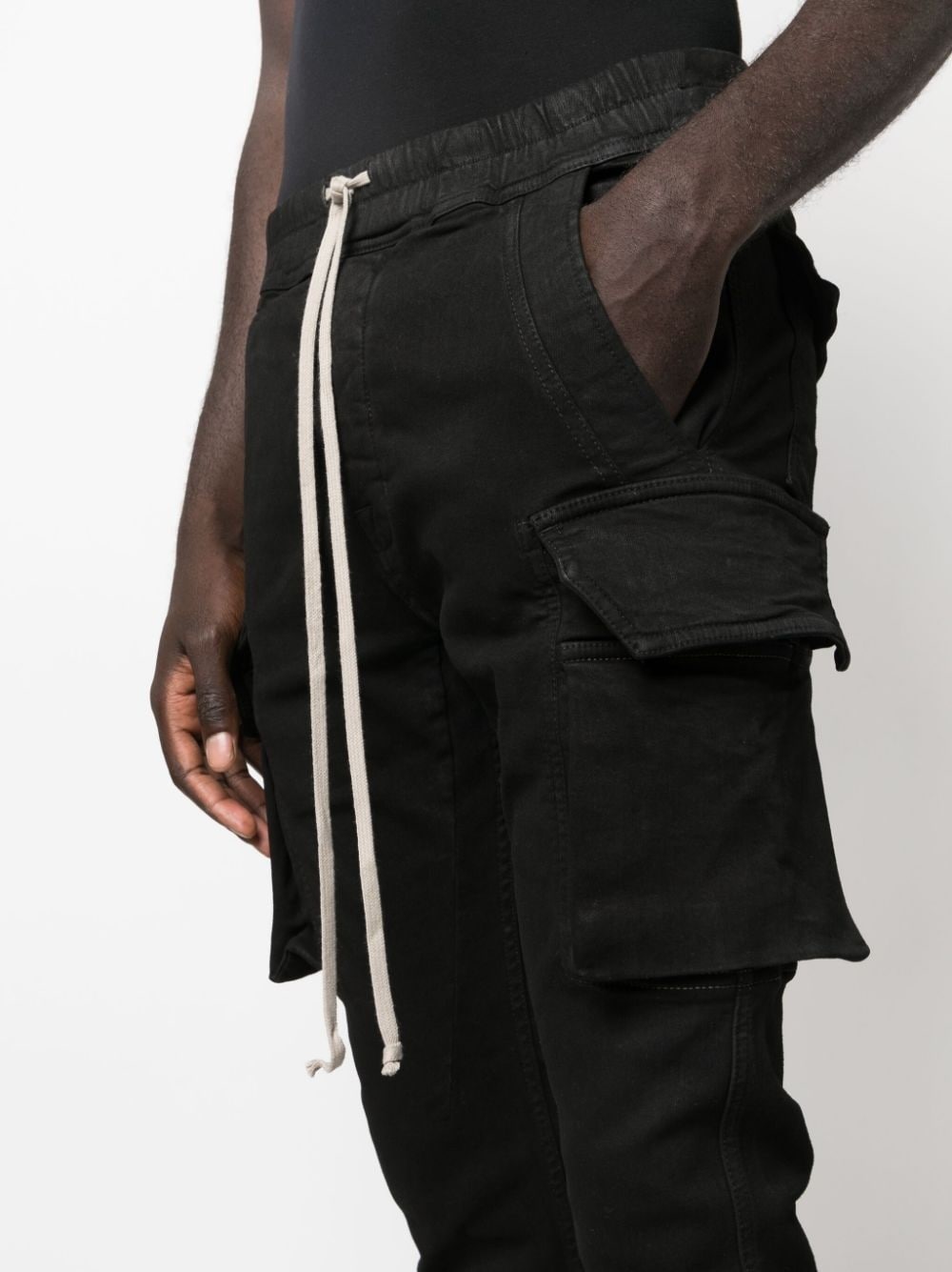 Mastodon drawstring slim-fit trousers - 5