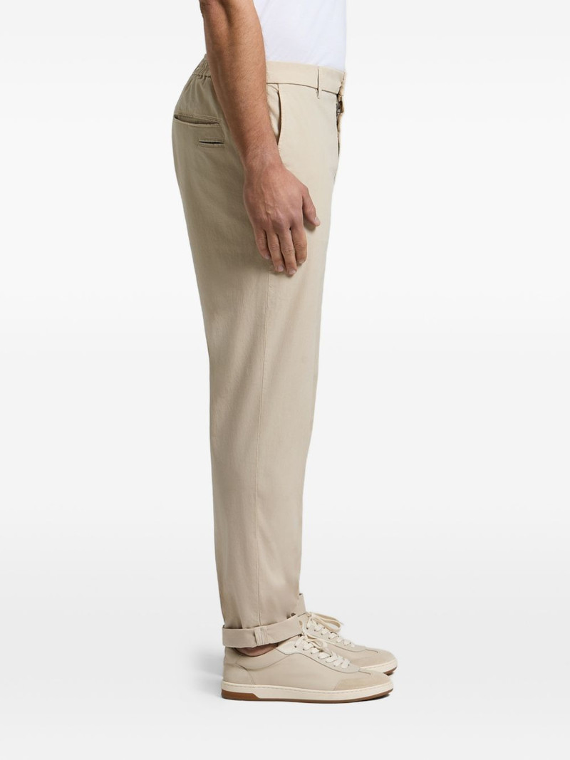 PESERICO elasticated-waistband tailored trousers outlook