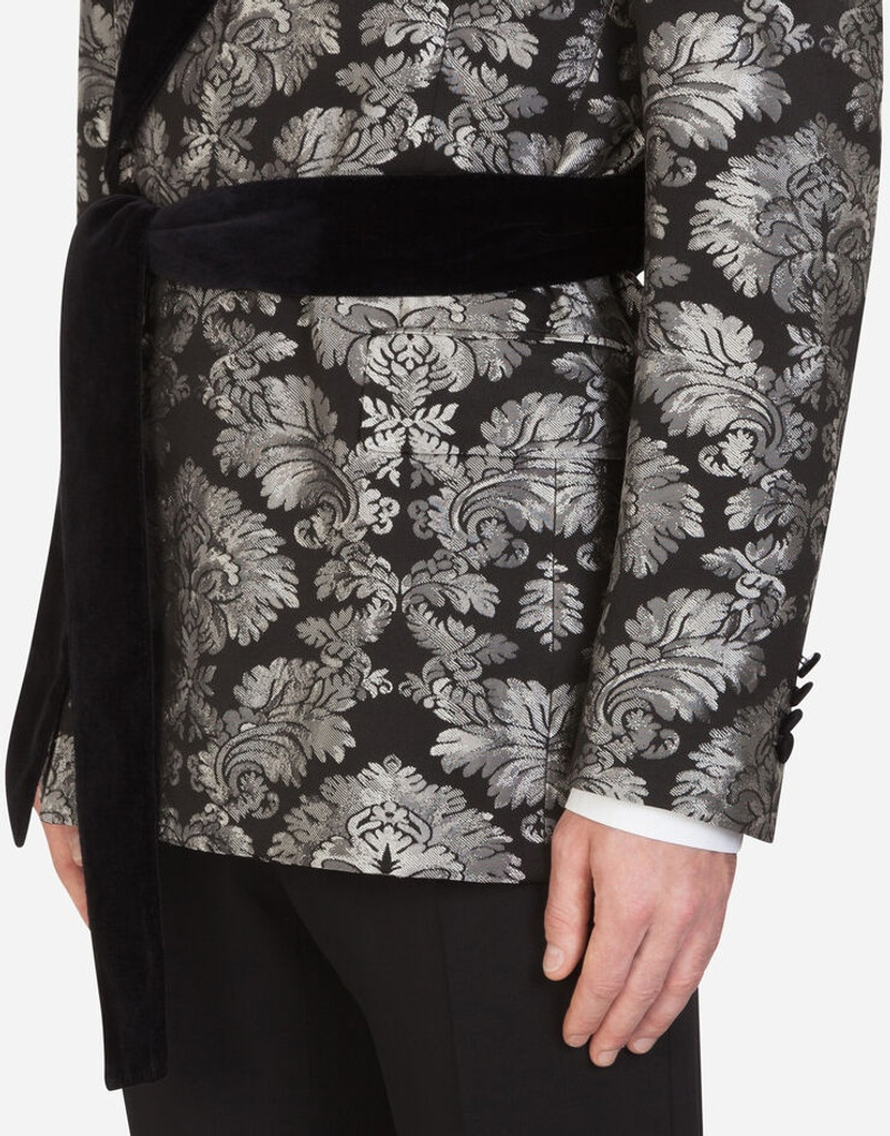 Jacquard Martini-fit tuxedo 재킷 5