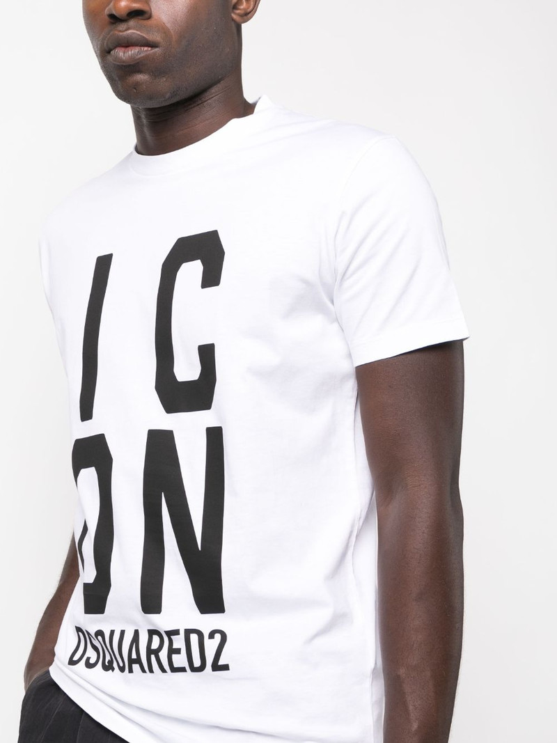 logo-print cotton T-shirt 5