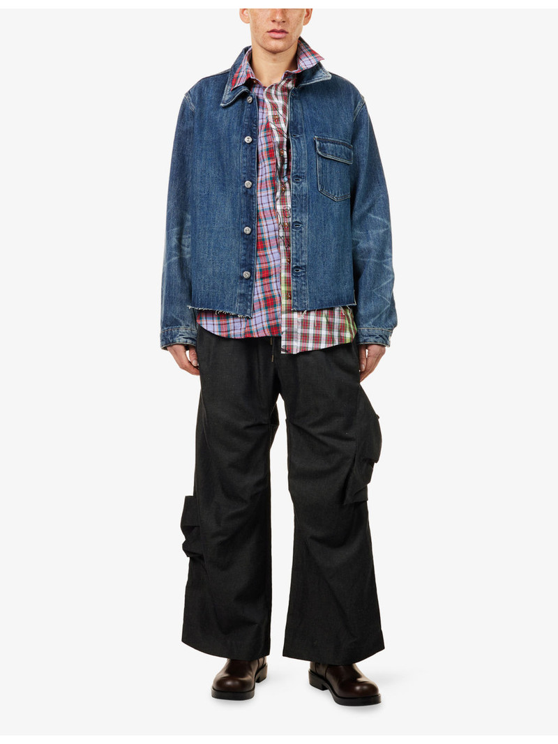 Vivienne Westwood Achilles Cotton and Linen-Blend Cargo Trousers outlook