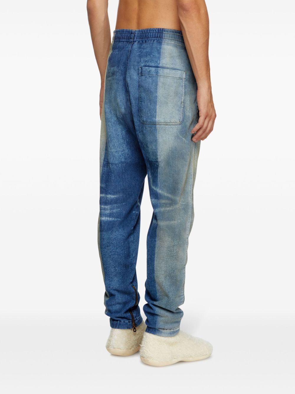 D-Larry 09L05 washed tapered jeans - 4