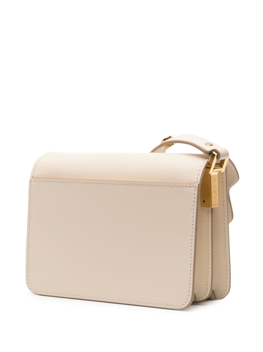 Trunk leather crossbody bag - 3