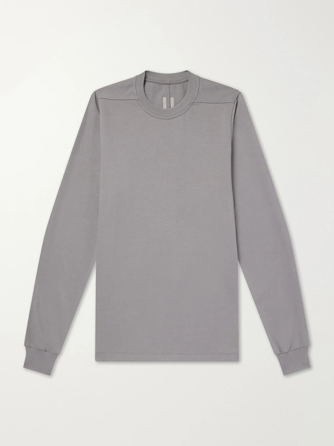 Crewneck Cotton-Jersey Shirt - 1