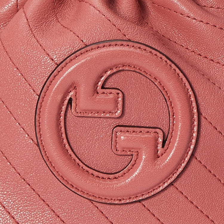 (WMNS) Gucci Blondie Mini Bucket Bag 'Pink' 760313-AACP7-6701 - 8