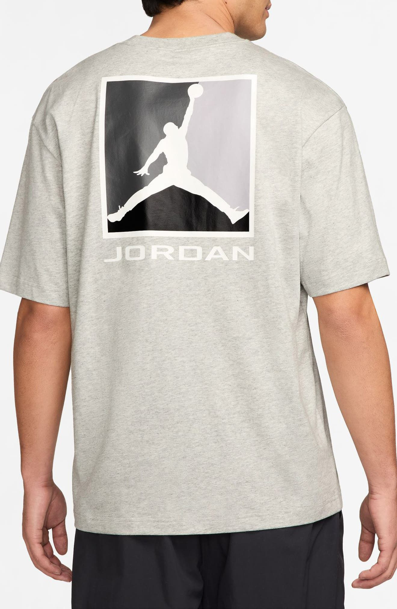 Jordan Brooklyn 3.0 Graphic T-Shirt in Grey Heather at Nordstrom - 2