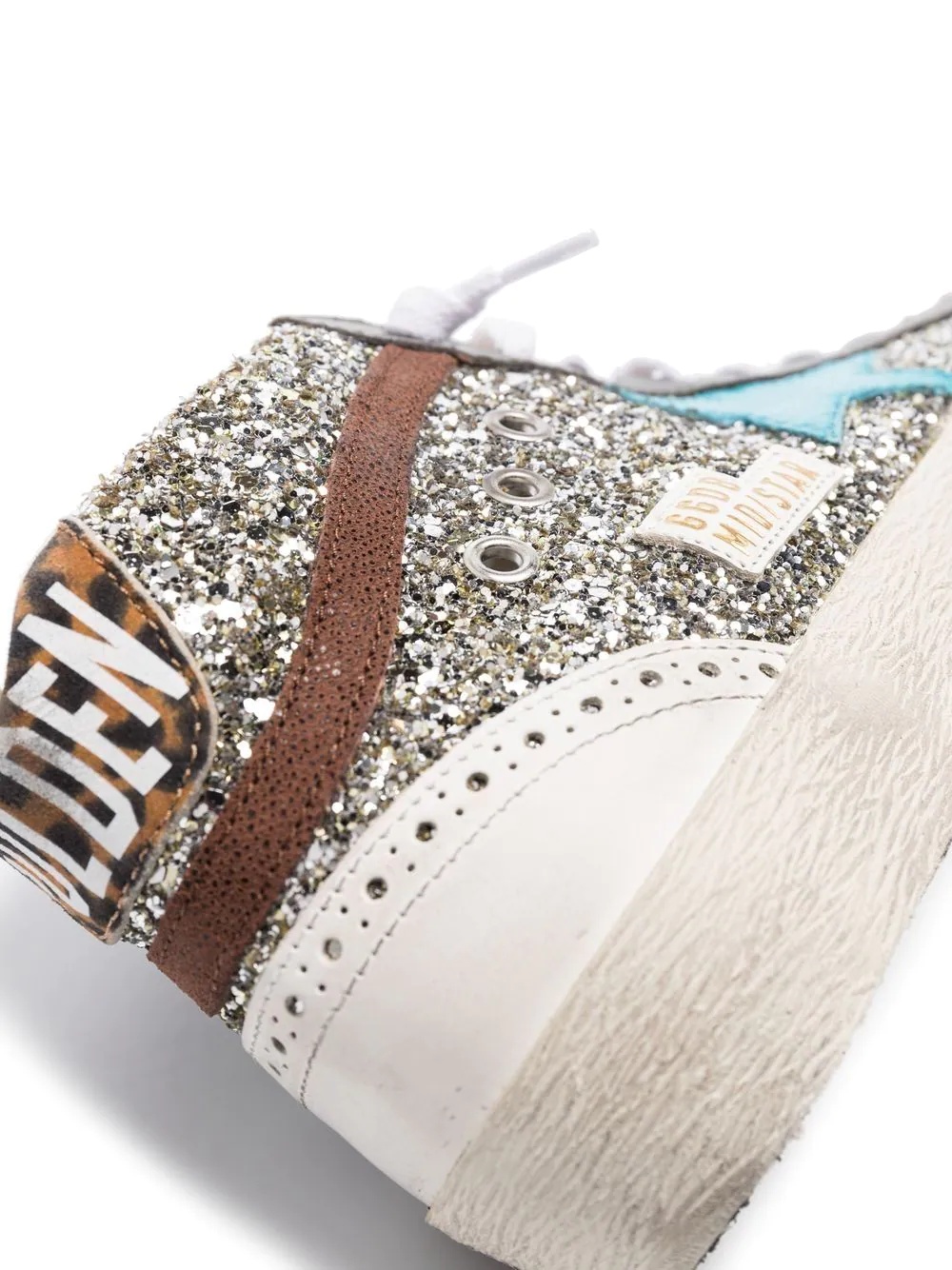 glitter-embellished Super Star trainers - 2