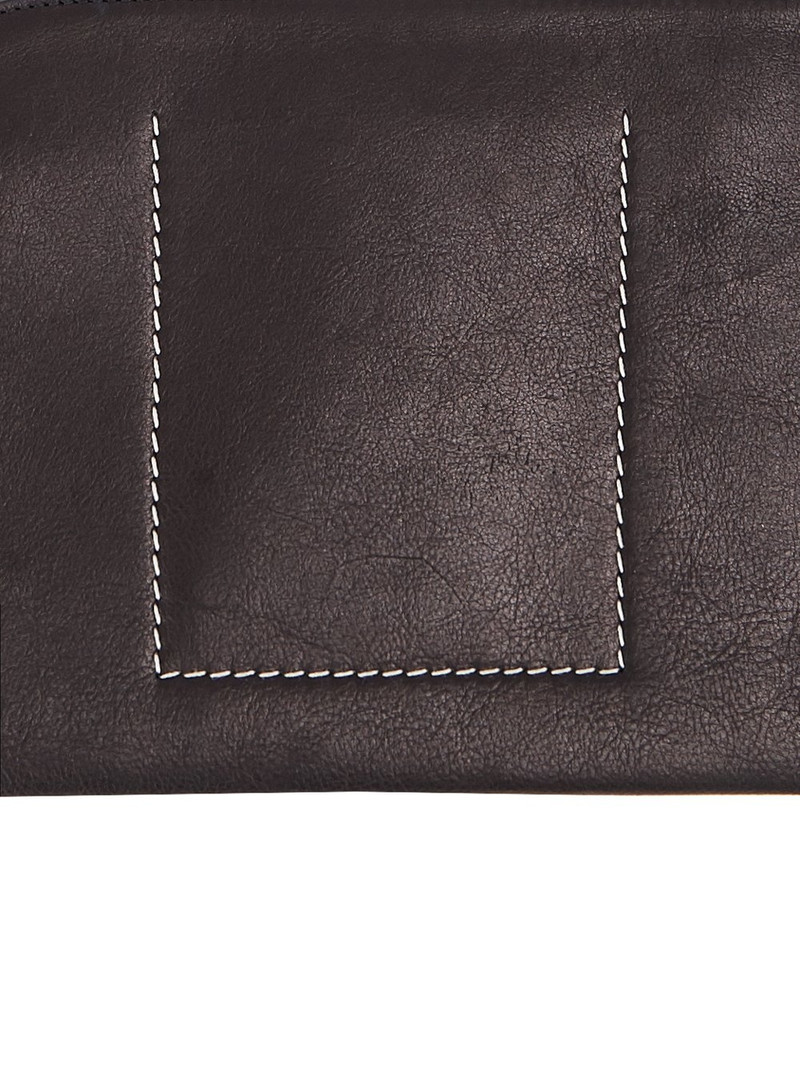 Black Zip Pocket Wallet 5