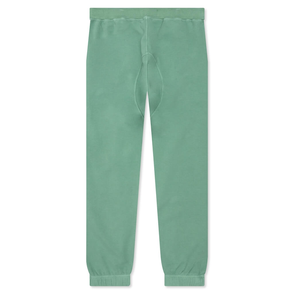 CARGO FLEECE PANTS - SAGE GREEN - 2