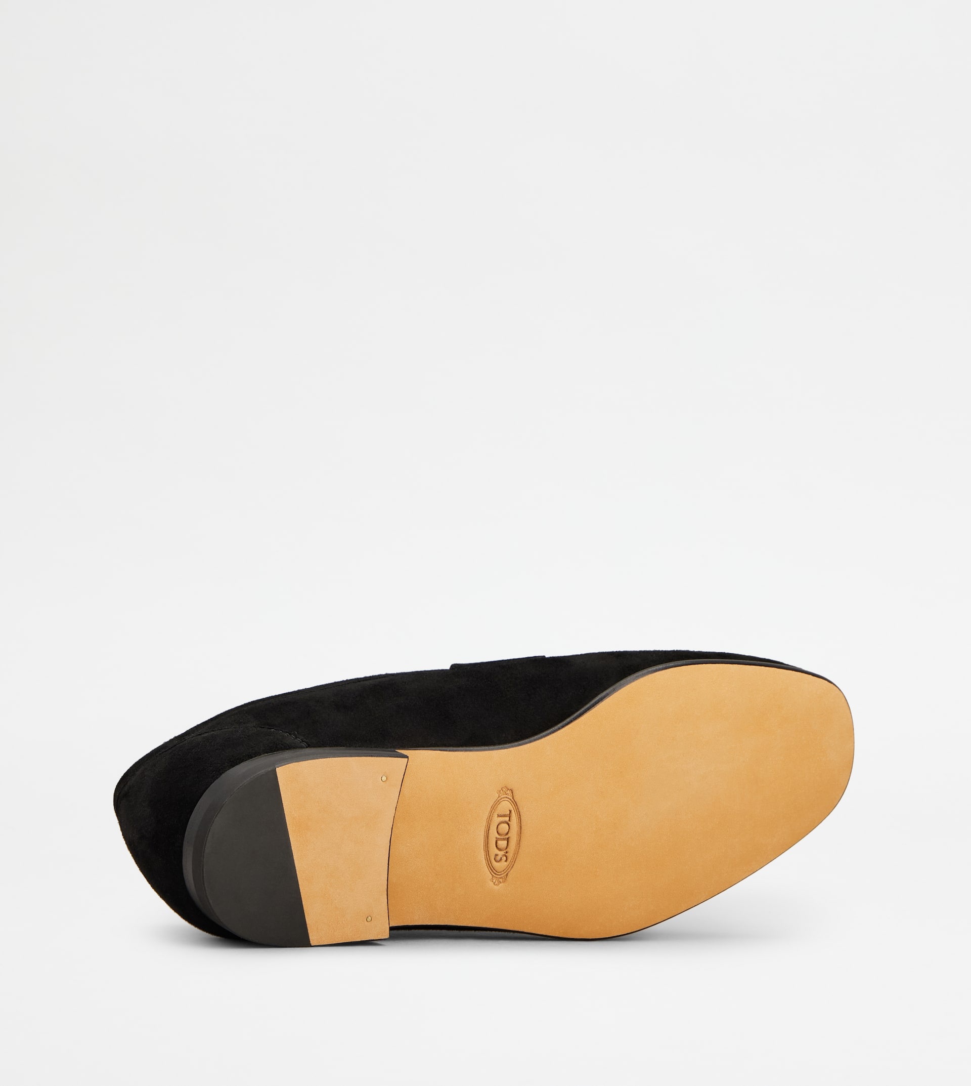 LOAFERS IN SUEDE - BLACK - 4