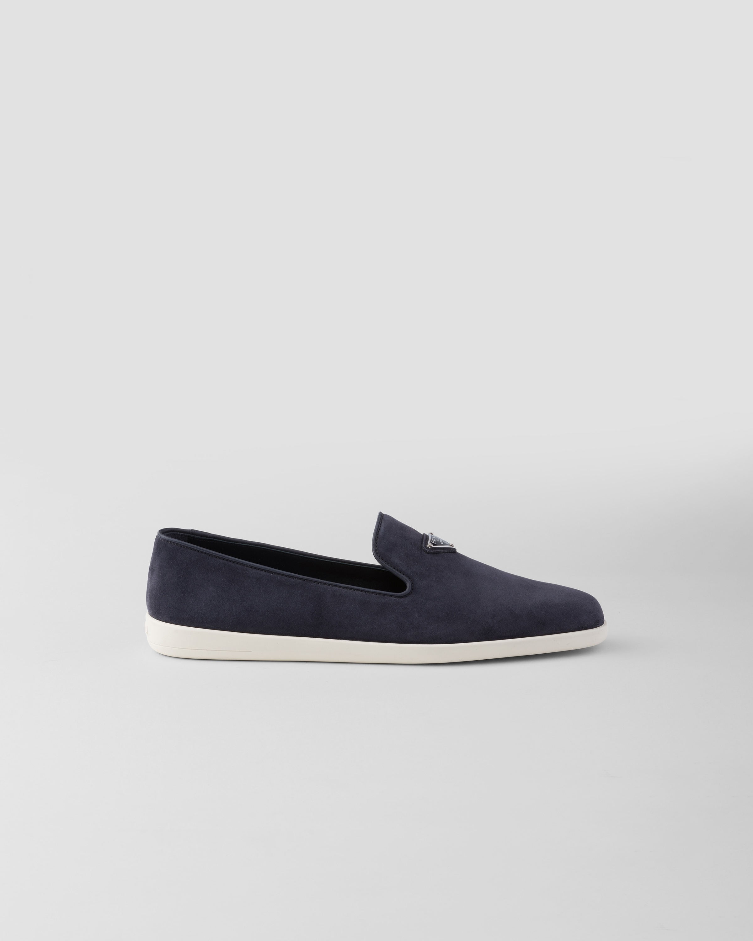 Suede calf leather slip-ons - 2