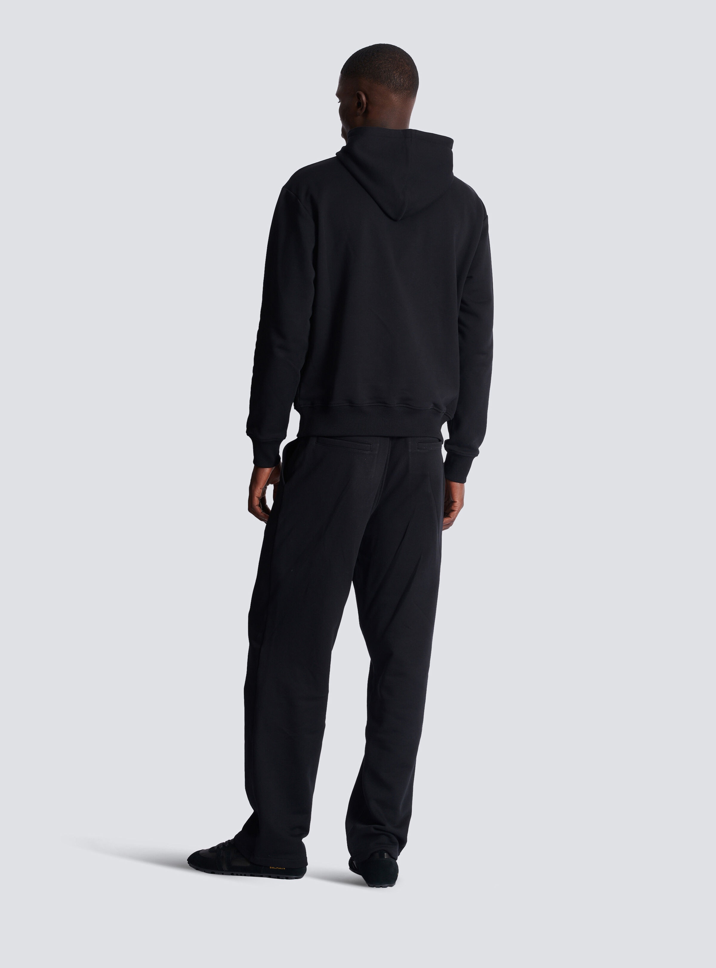 Balmain printed hoodie - 4