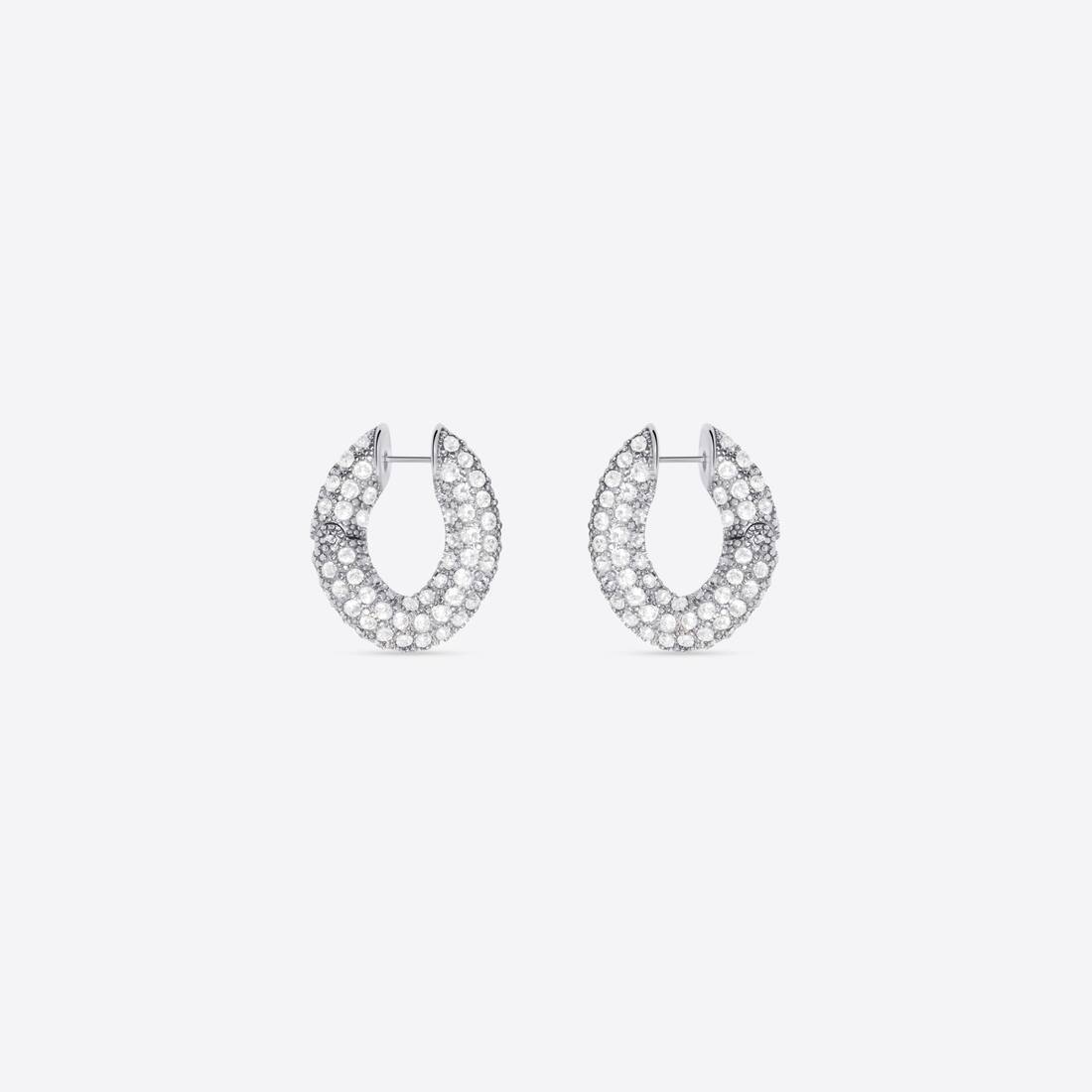 Women's Loop Xs Earrings in Silver - 1