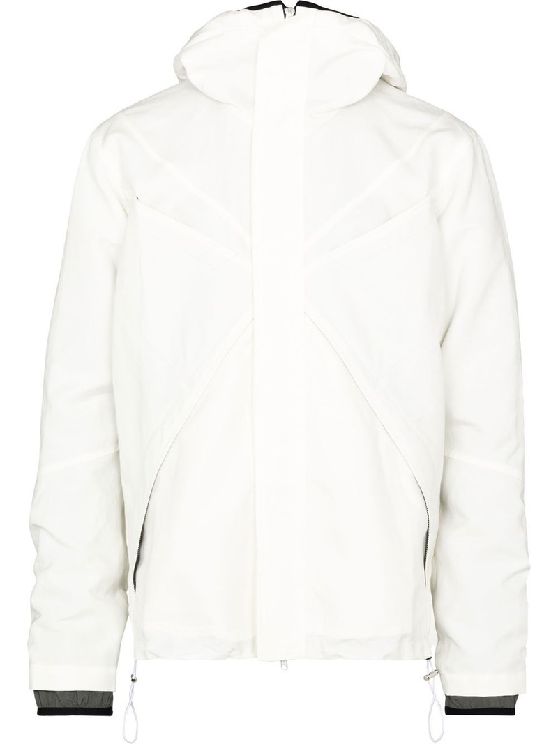 Ljos zipped pockets hooded jacket 1