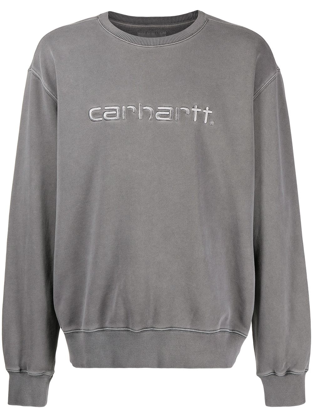 embroidered logo jumper - 1