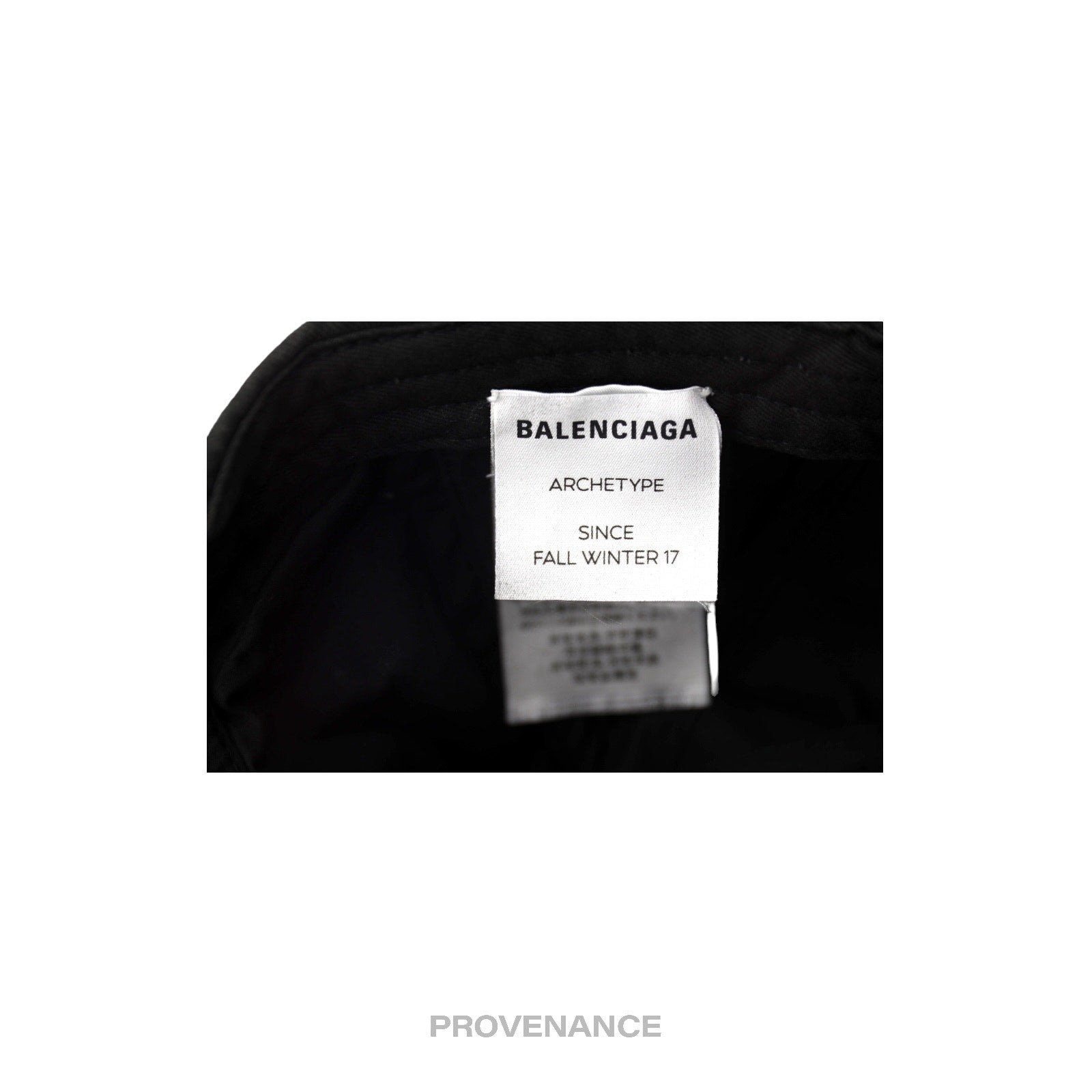 Balenciaga Political Campaign Cap Hat - Washed Black - 10