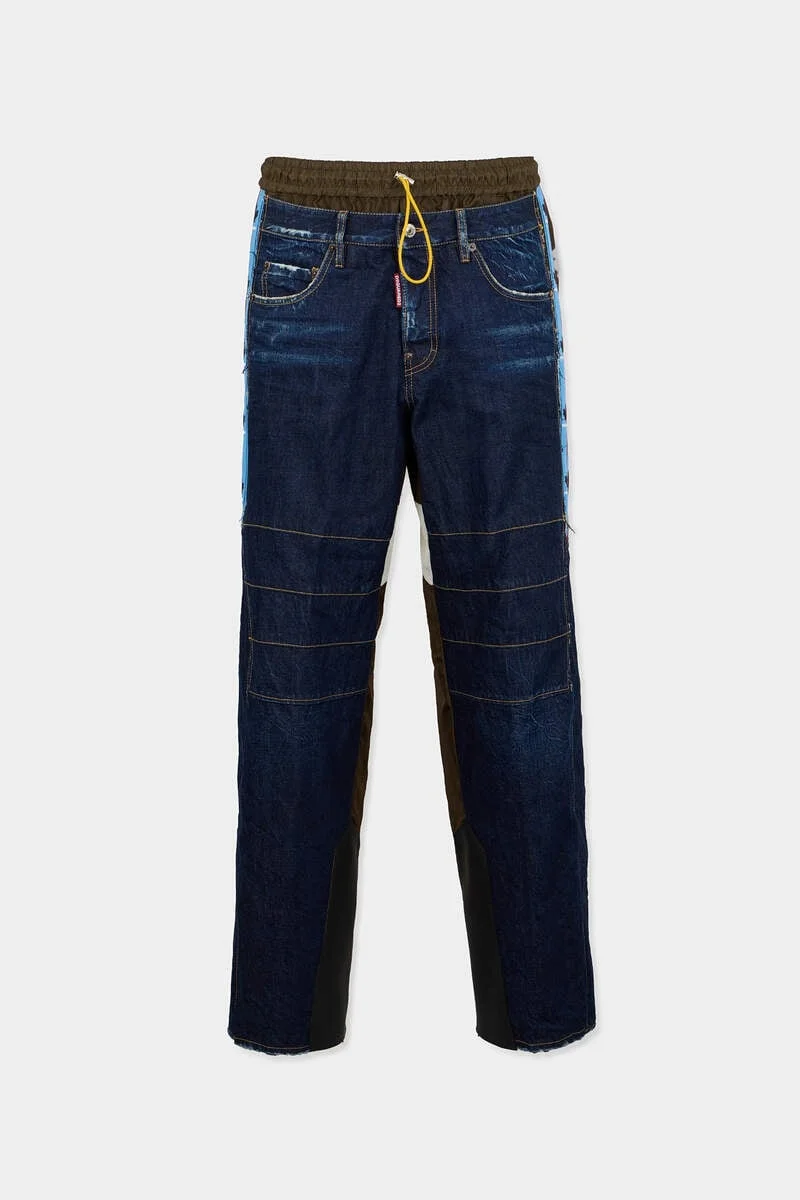 D2 STRIPES HYBRID TRACK PANT - 1