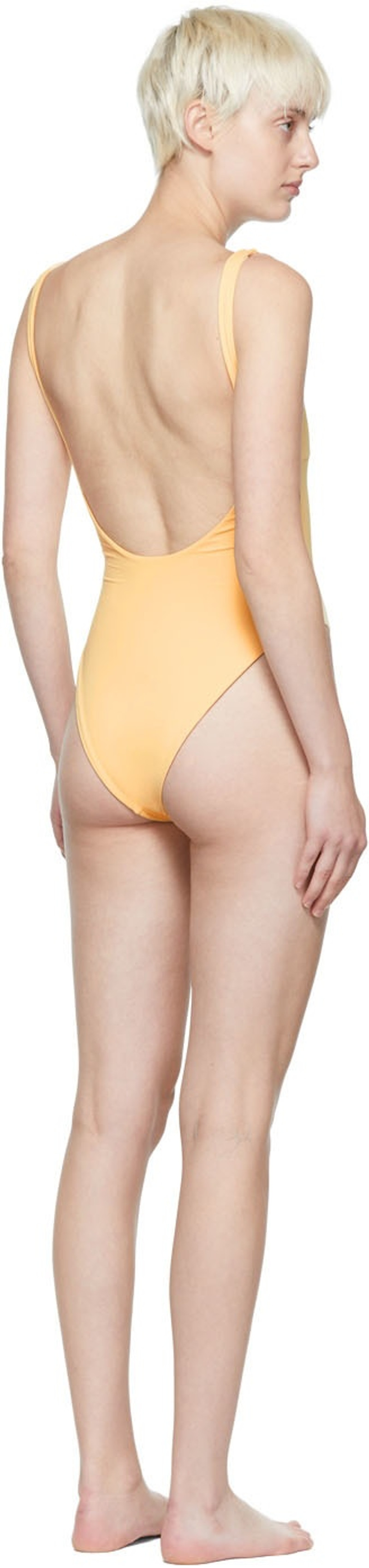 HAIGHT Yellow Thidu One-Piece Swimsuit outlook
