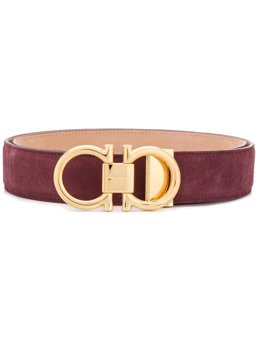 Gancini-buckle belt - 1