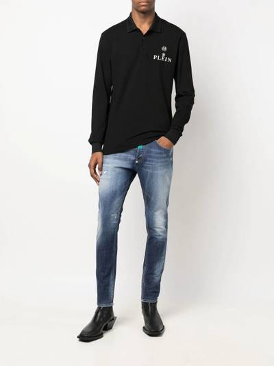 PHILIPP PLEIN long sleeve polo shirt outlook