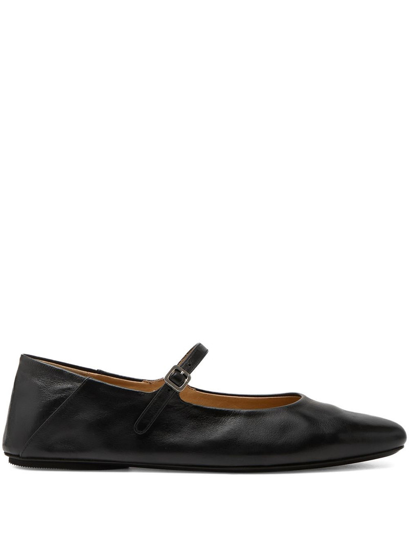Strascico buckle-strap ballerina shoes 1