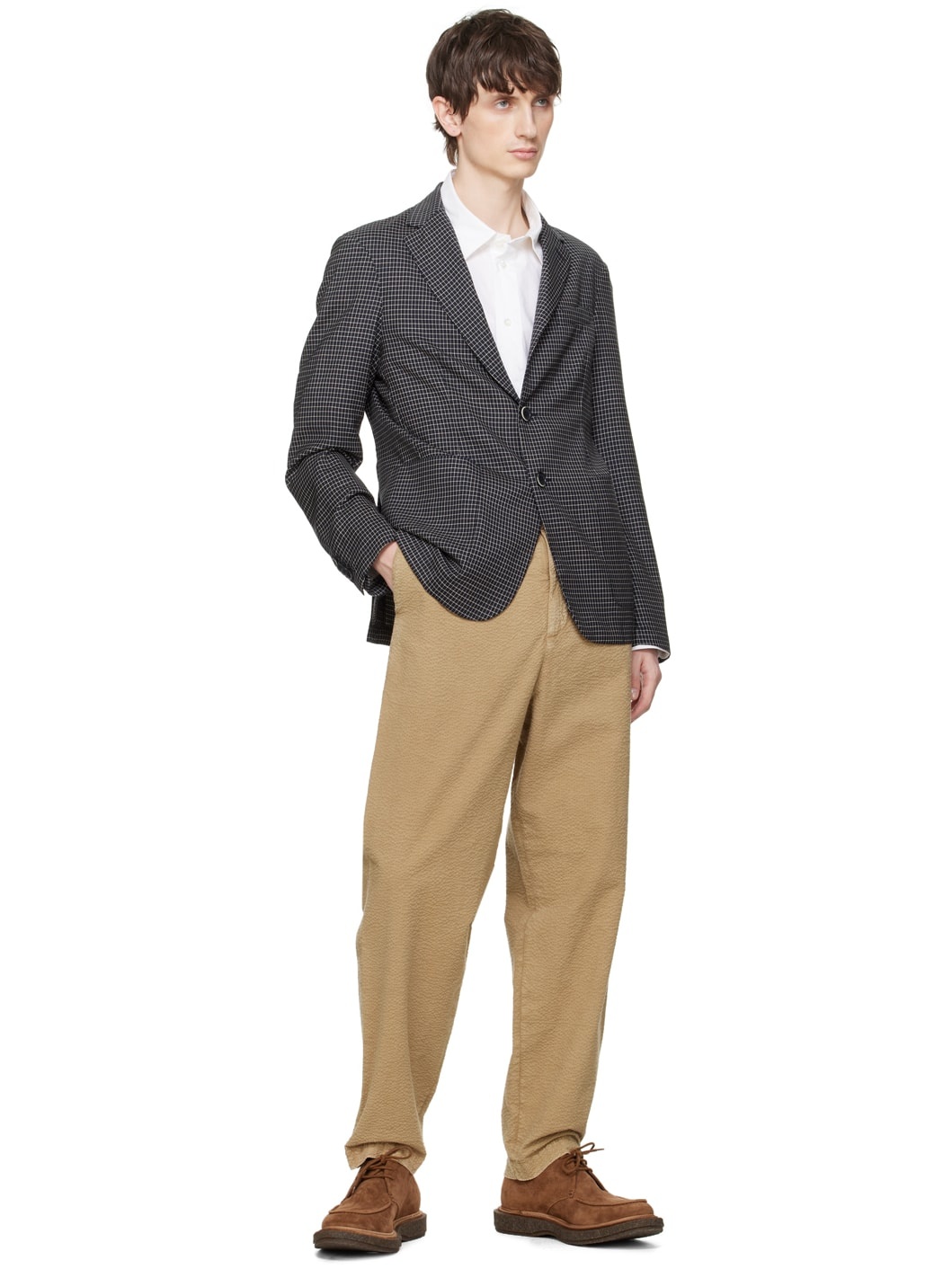 Beige Canasta Fronda Trousers - 4