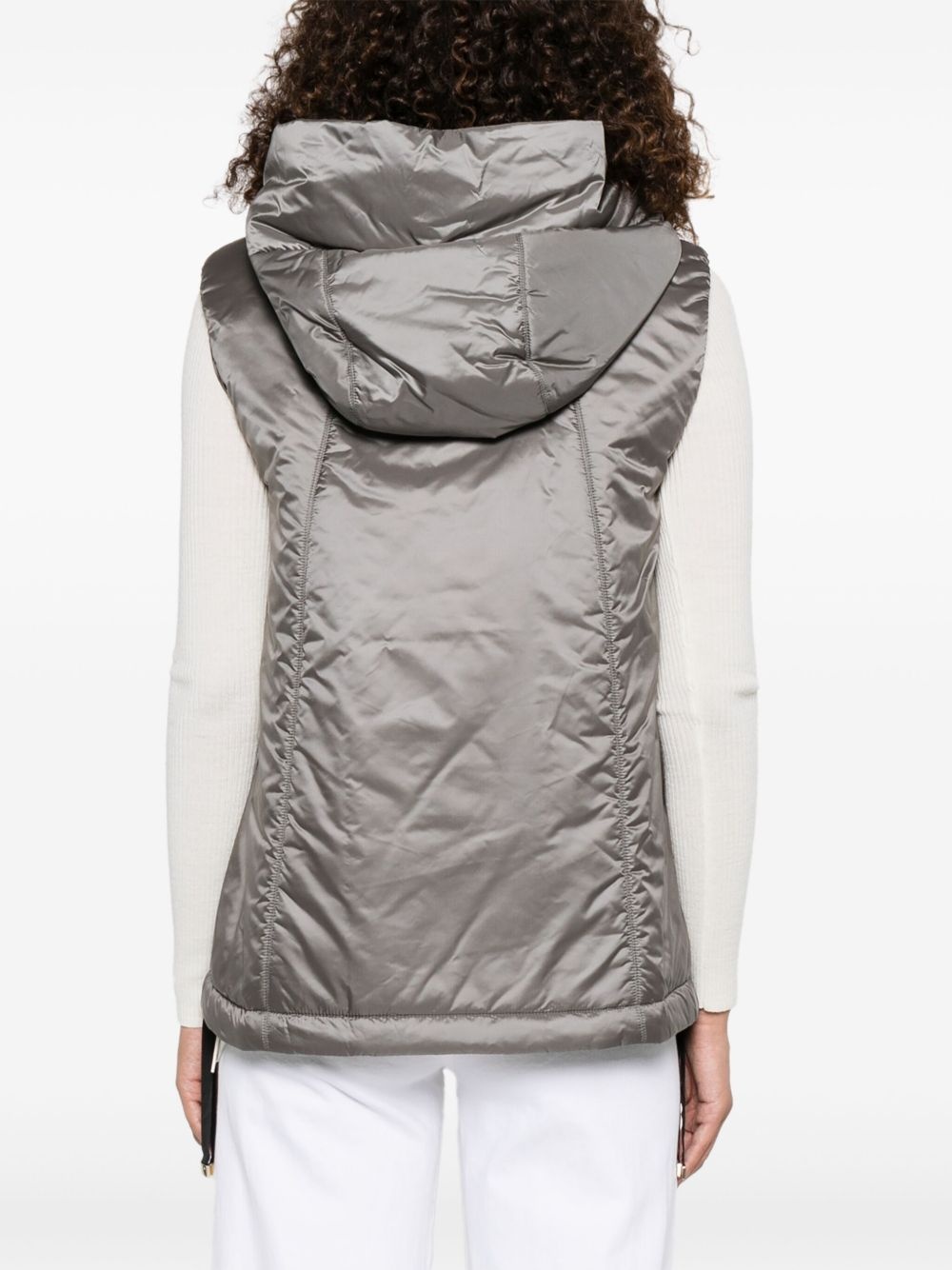 Greengo hooded zip-front gilet - 4