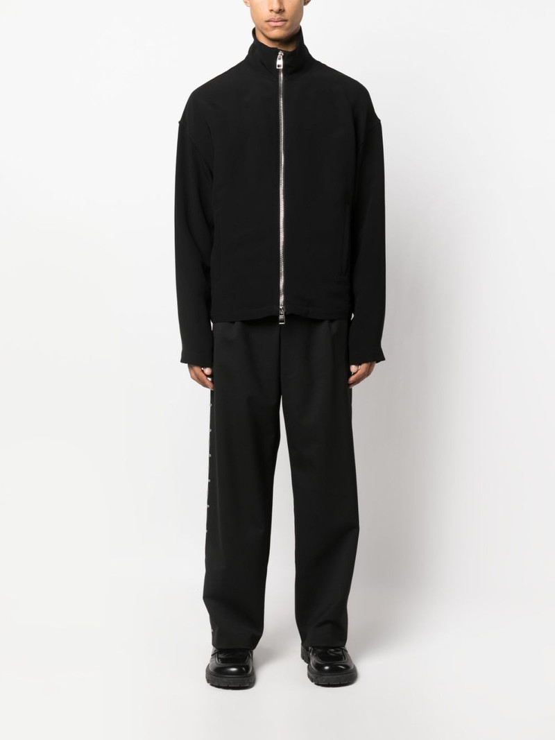 Alexander McQueen high-neck zipped jacket outlook