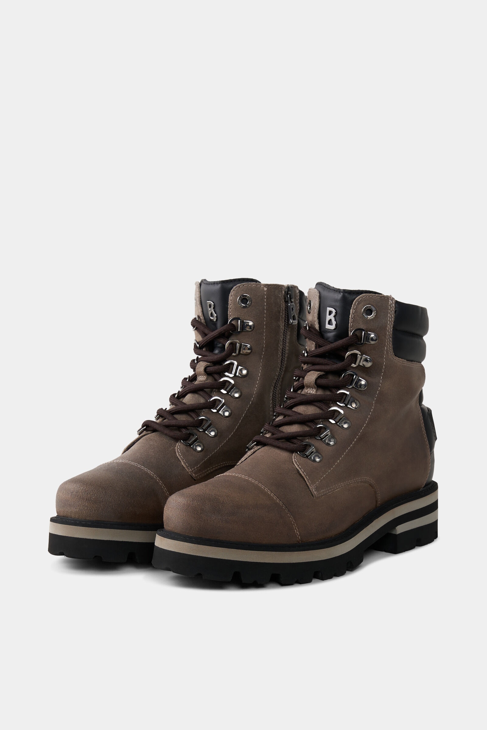 Courchevel Lace-up boots in Taupe - 4