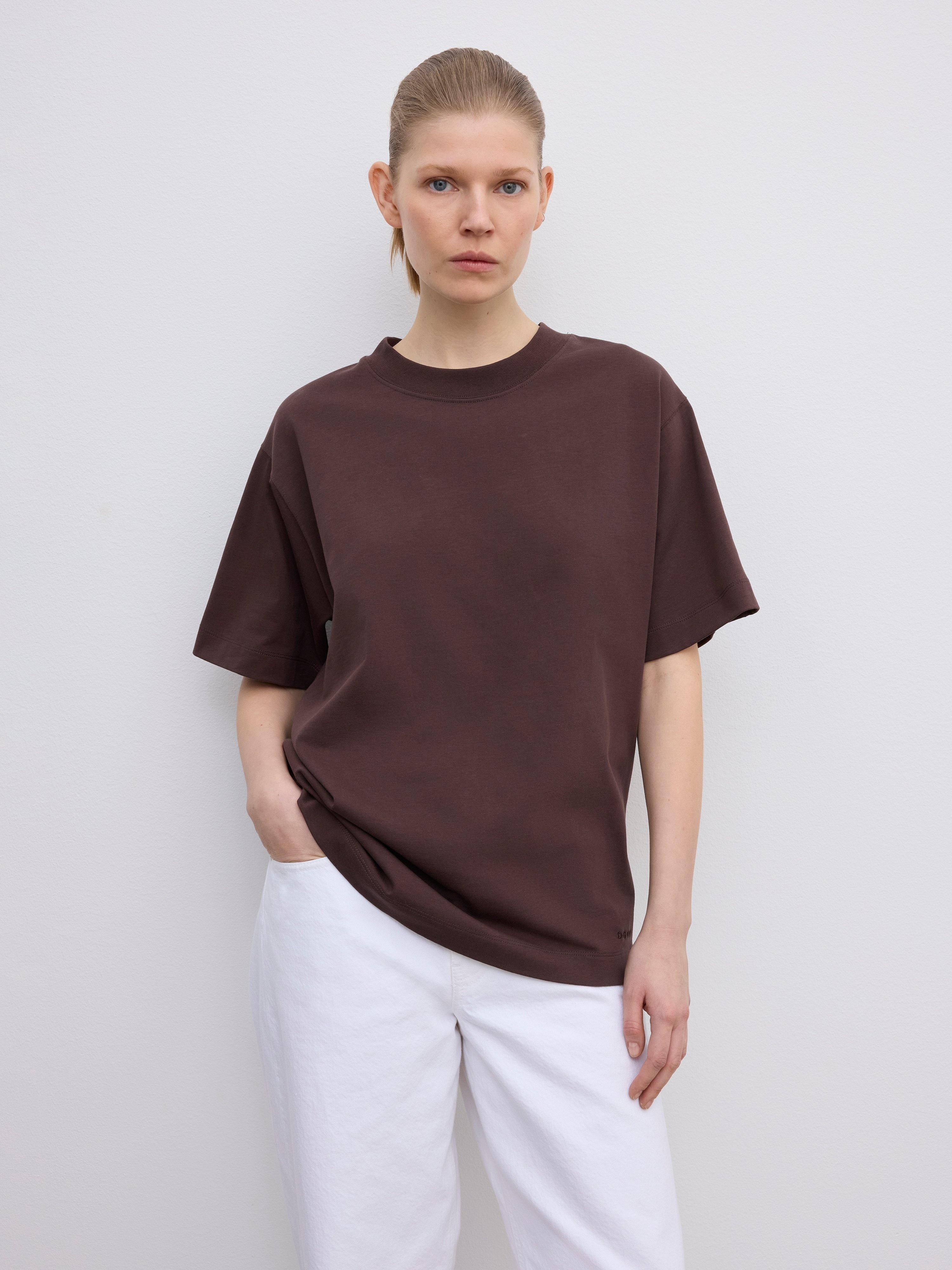 Oversized Cotton Tee - 2