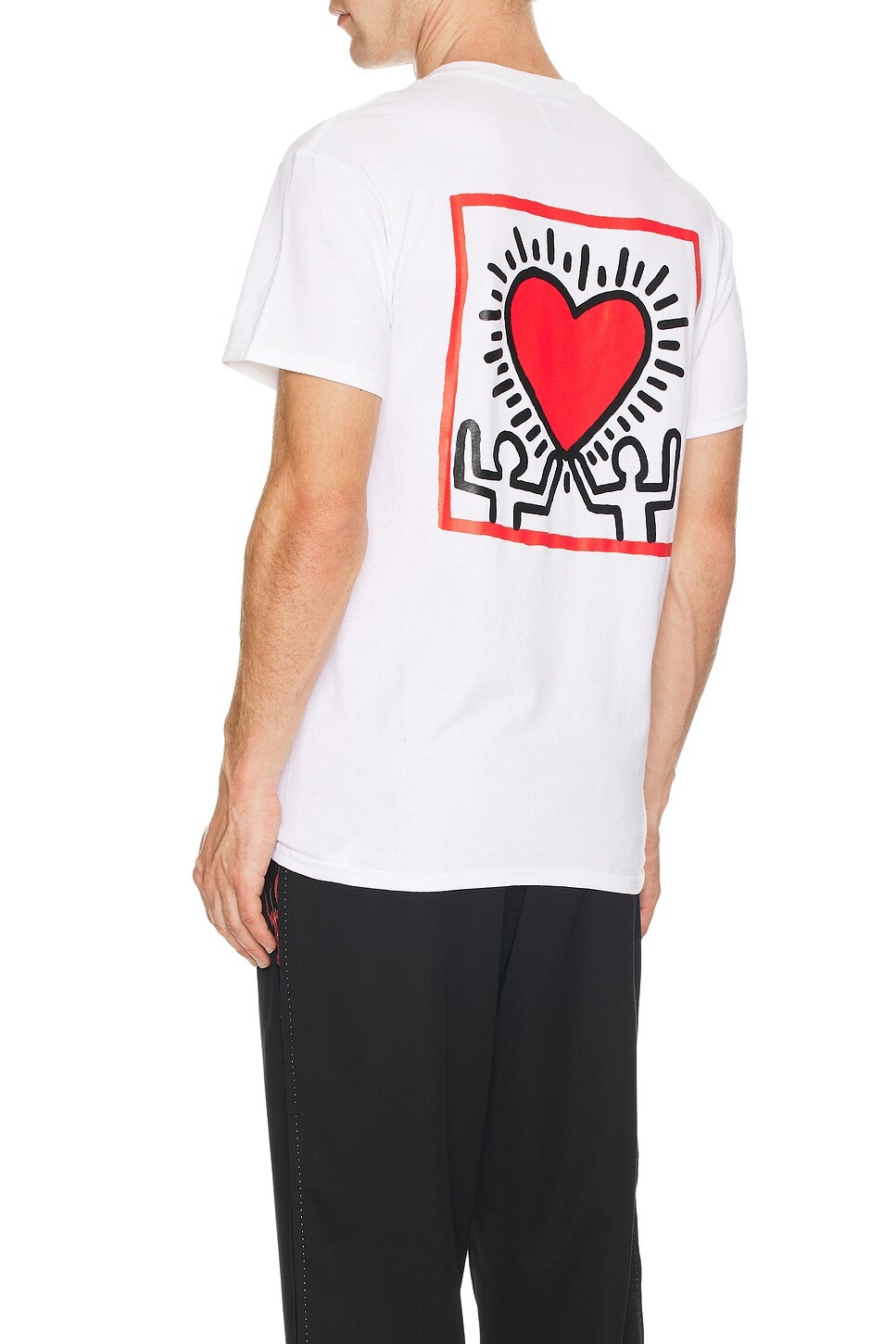 Keith Haring Crew Neck Pocket T-Shirt Type-1 - 3