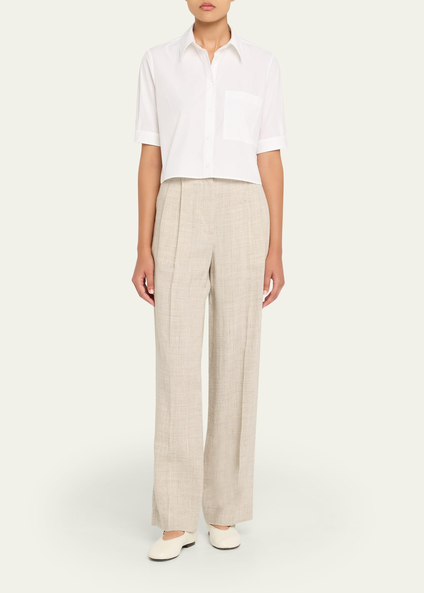Short Lived Button-Front Shirt - 2