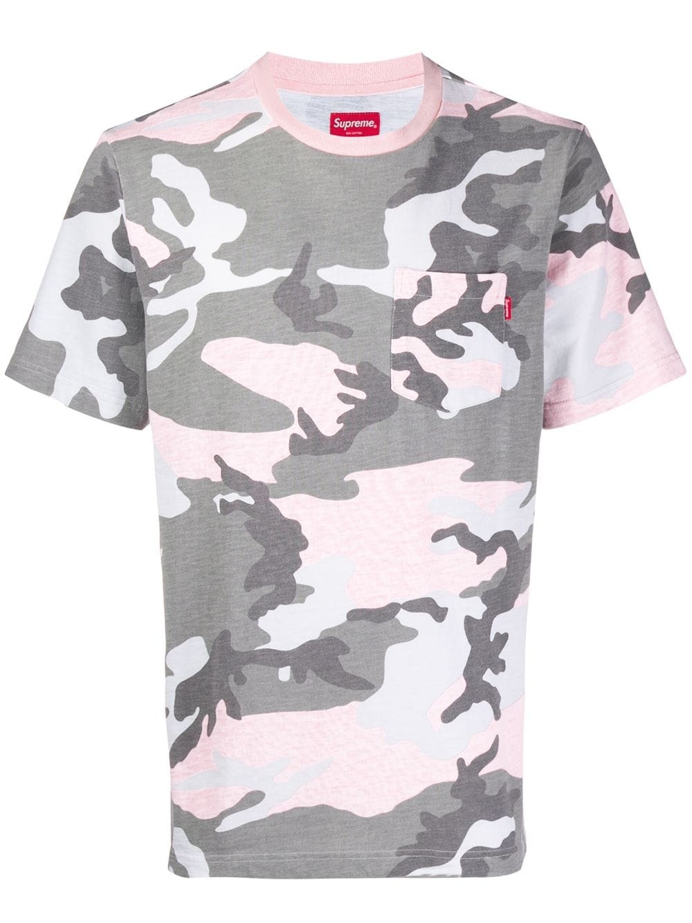 camouflage pocket T-shirt - 1