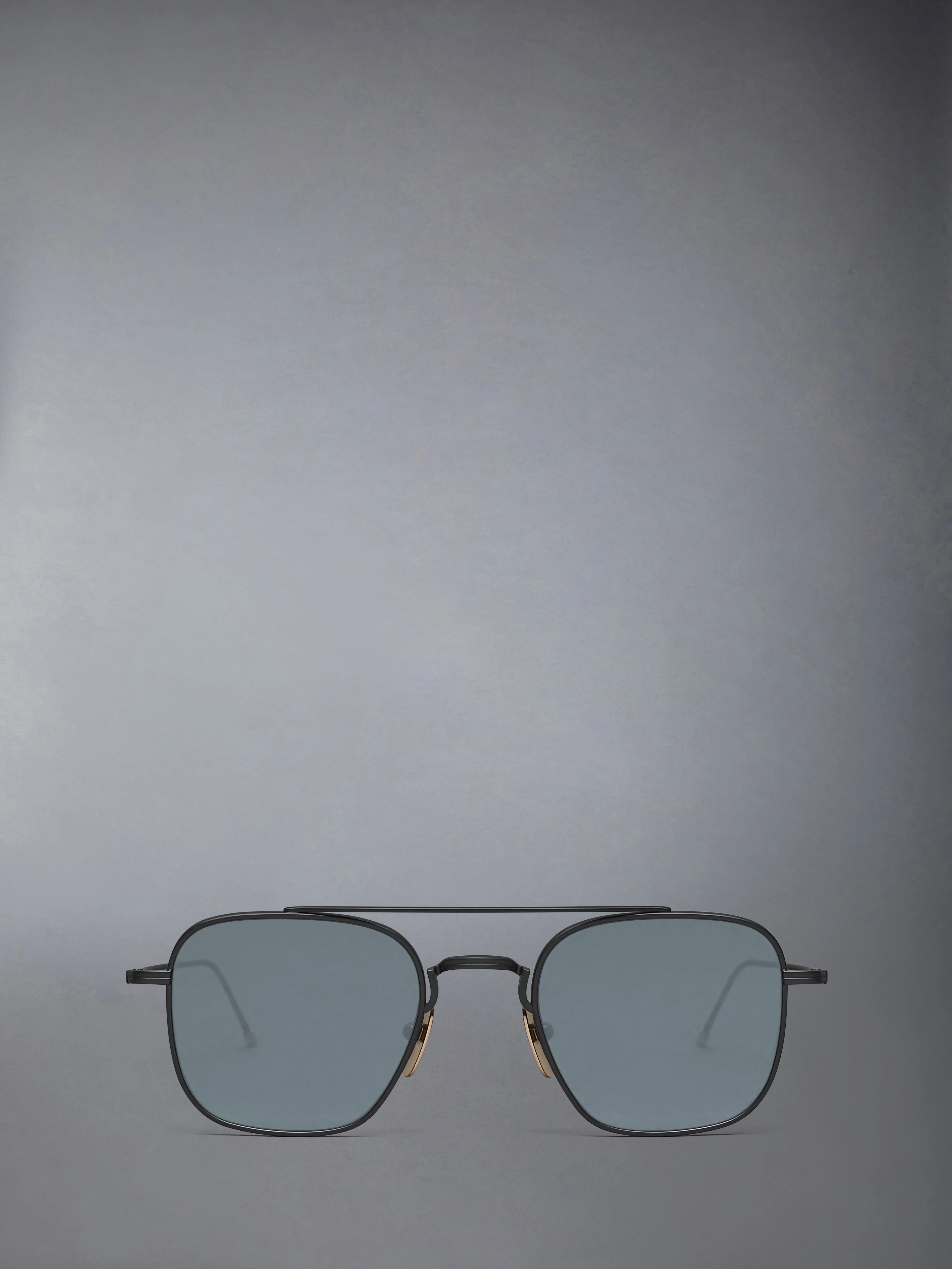 TITANIUM SQUARED AVIATOR SUNGLASSES - 1