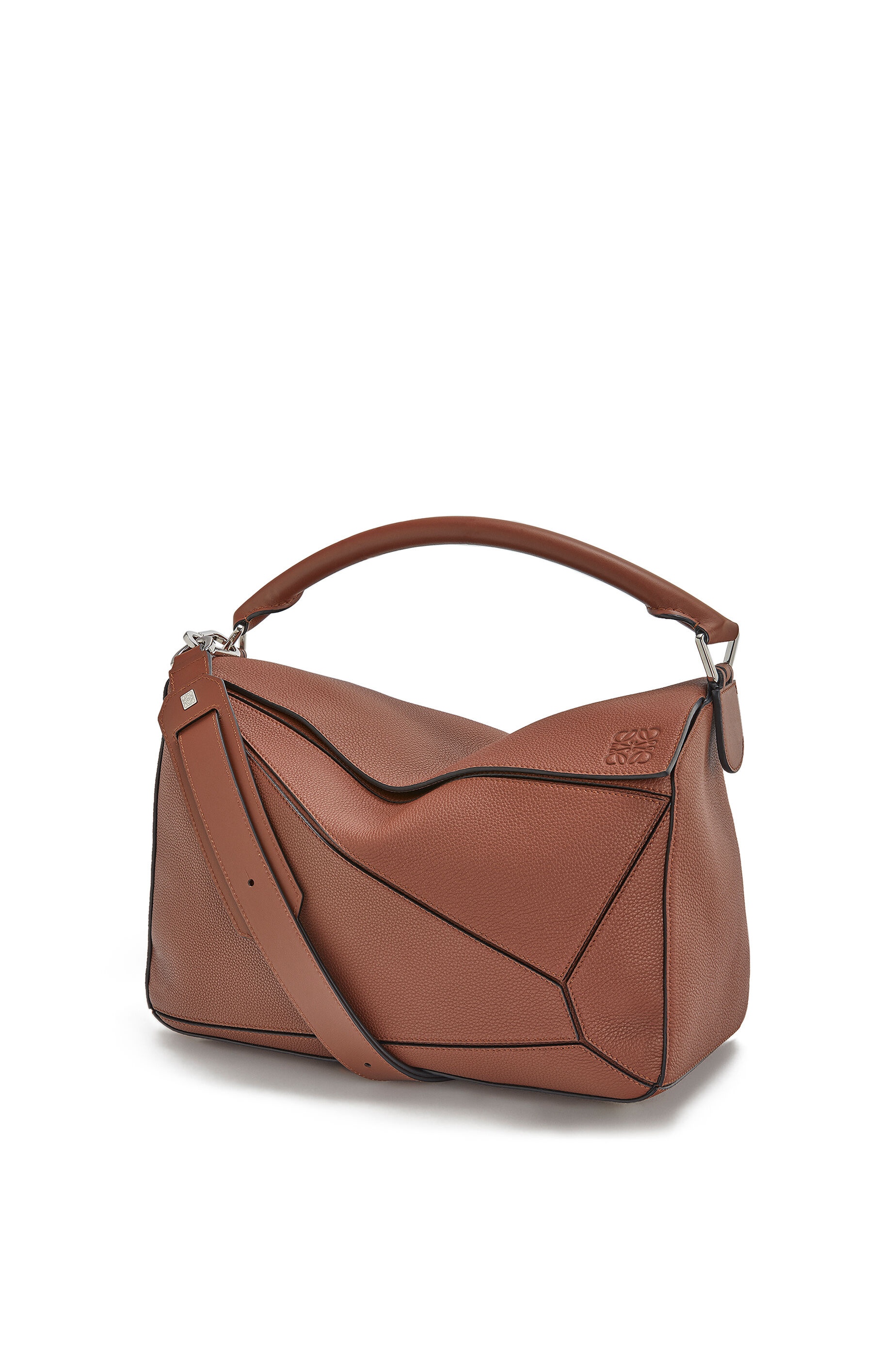 Large Puzzle bag in soft grained calfskin - 1