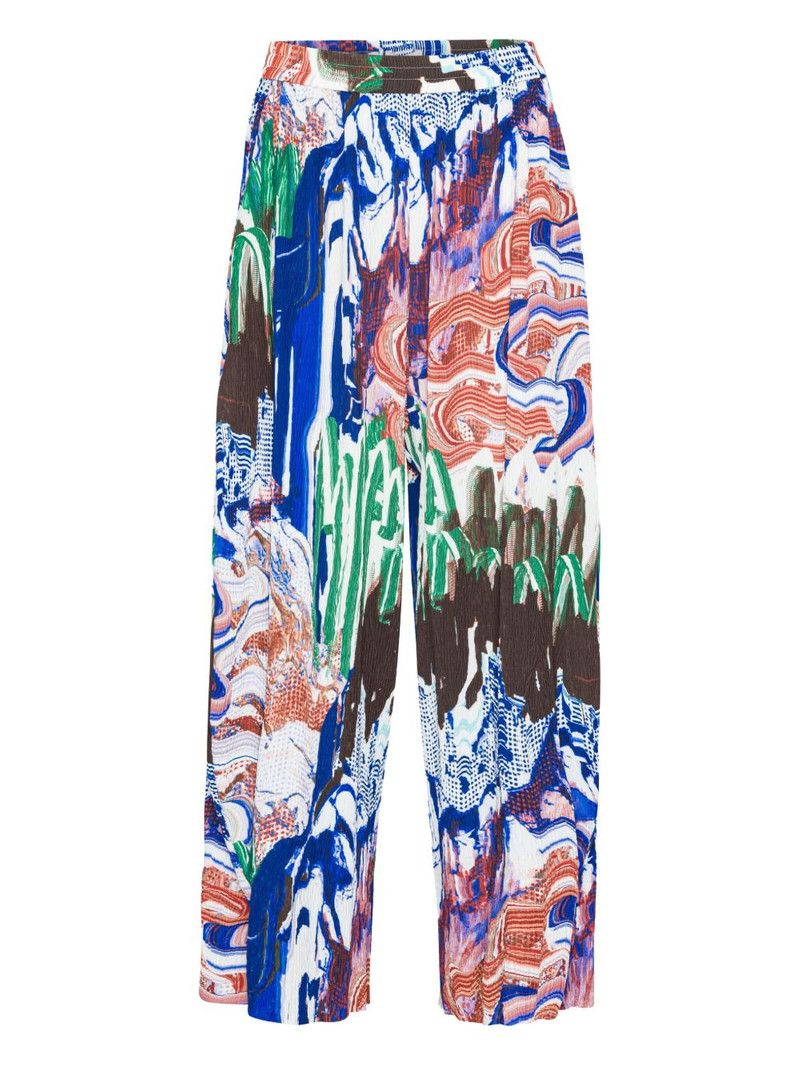 HENRIK VIBSKOV graphic-print trousers outlook