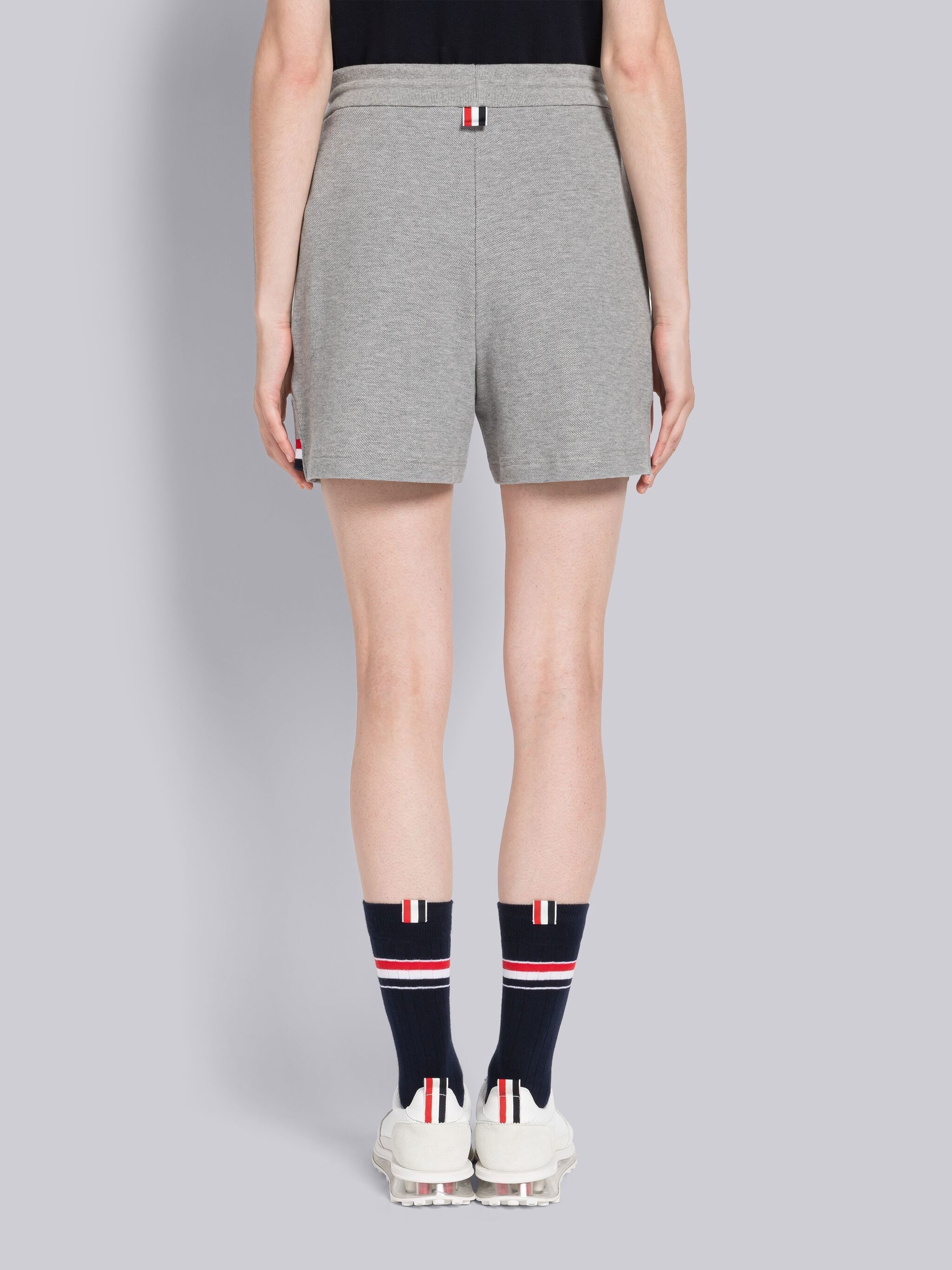 Pique Stripe Rib Gusset Short - 3