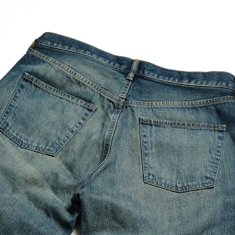 Cotton Distressed Denim Pants - WO-P020-051 - 8