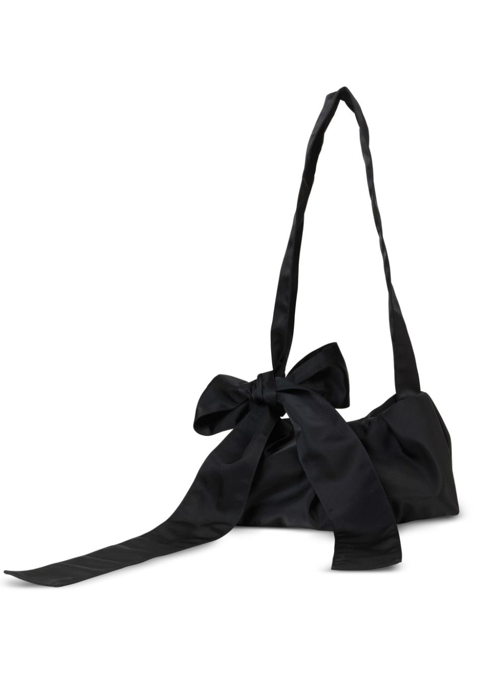 Vesna bow satin shoulder bag - 1