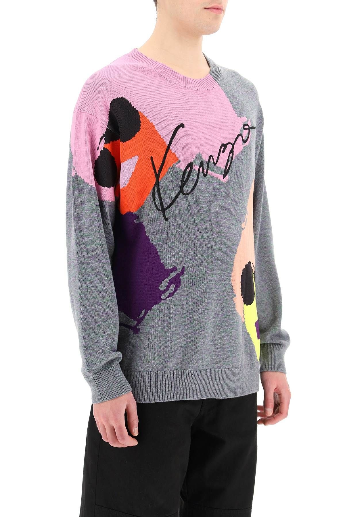 KENZO TRIBUTE OVERSIZED SWEATER - 3