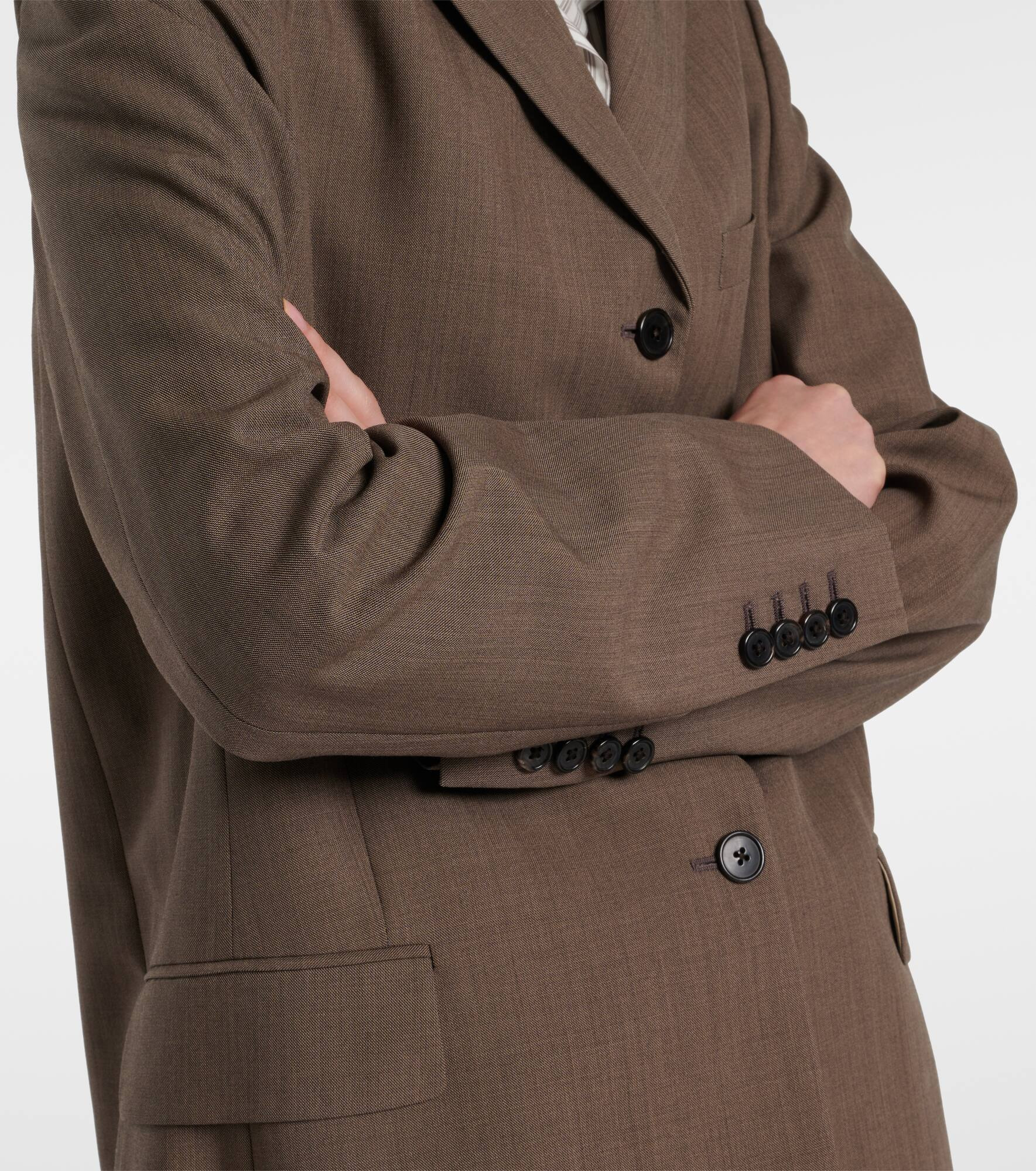 Kimiko silk and wool blazer - 5