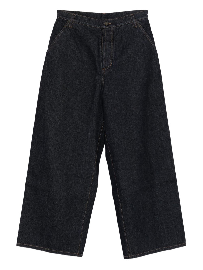logo-patch jeans 1